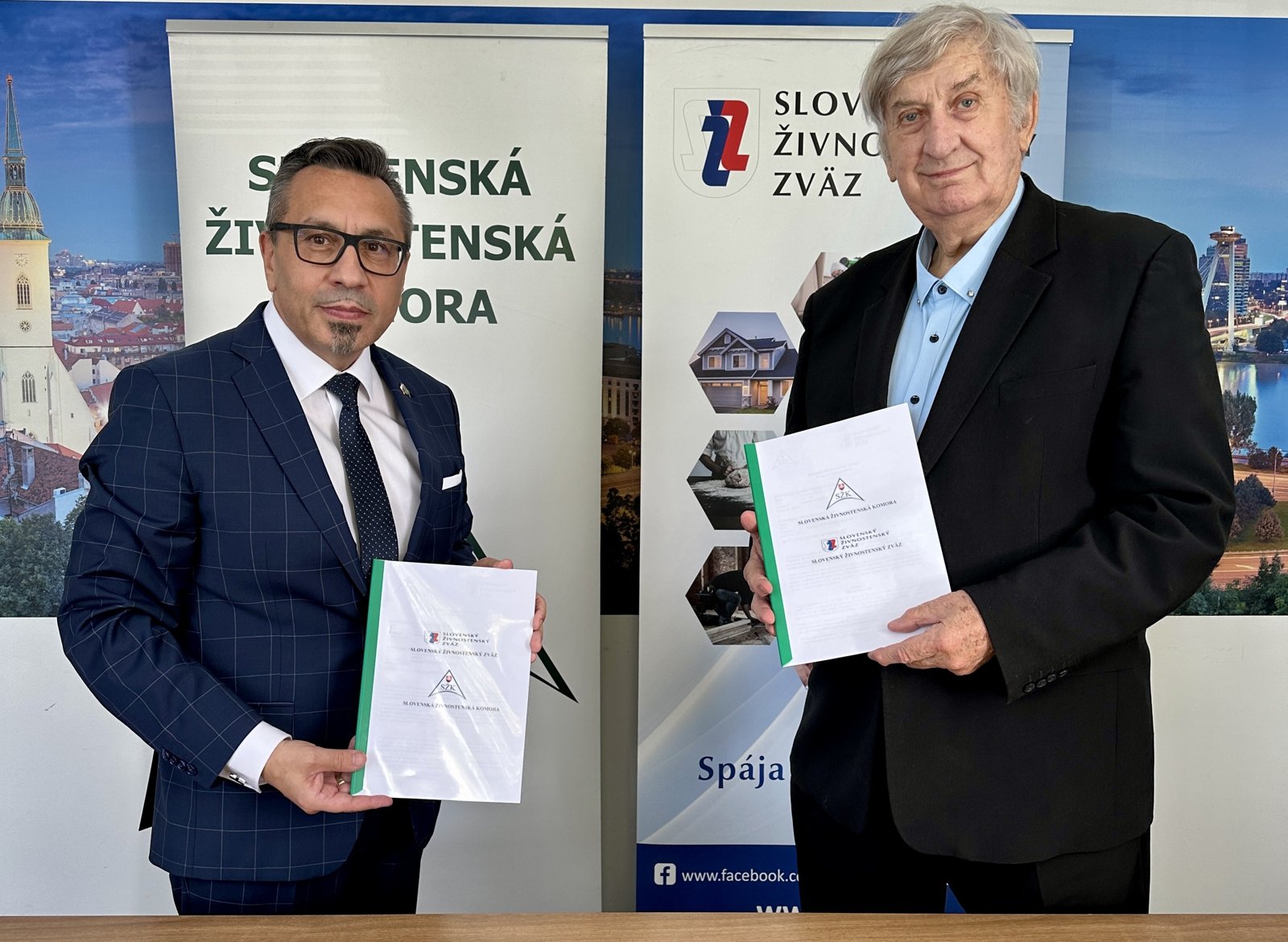 Podpis memoranda o spolupráci medzi Slovenskou živnostenskou komorou a Slovenským živnostenským zväzom